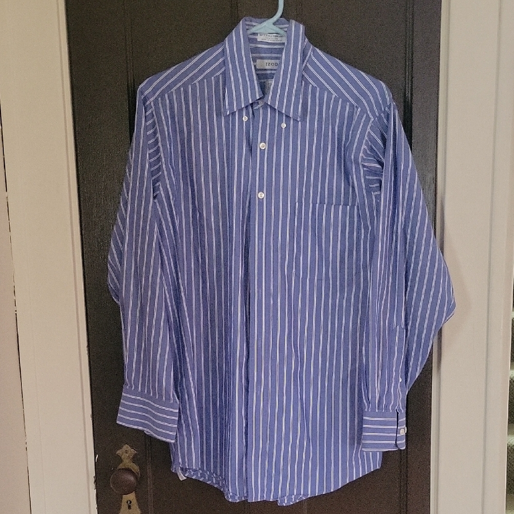 Men's Blue Striped Shirt